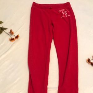 Aeropostale red sweats pants